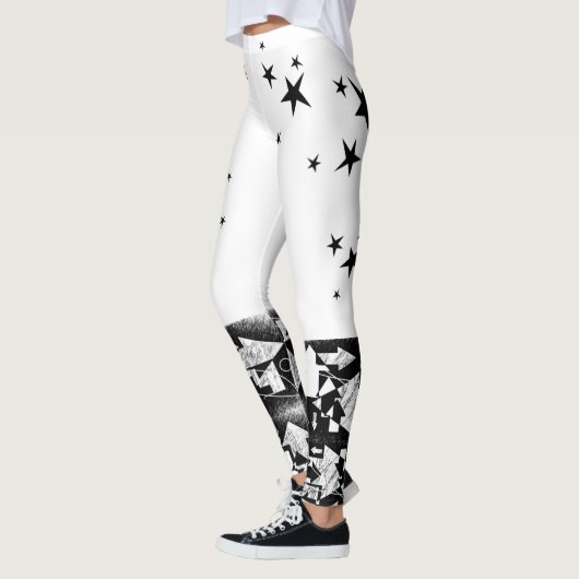 B&W-Leggings Leggings (Links)