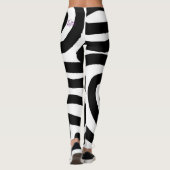 B&W-Leggings Leggings (Achterkant)