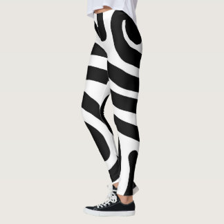 B&W-Leggings Leggings