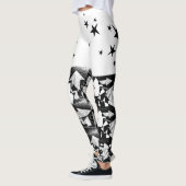 B&W-Leggings Leggings (Links)