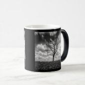 B&W Little Tree Magische Mok (Voorkant rechts)