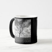 B&W Little Tree Magische Mok (Voorkant links)