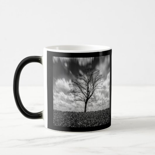 B&W Little Tree Magische Mok (Links)