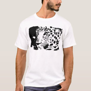 B&W-luipaarden T-shirt