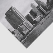 B&W Manhattan Tissuepapier (Detail)