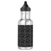 B & W Matrix ontwerp Roestvrij water fles (Rechts)
