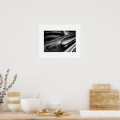 B&W Mercury Turnpike Cruiser Poster Print (Keuken)