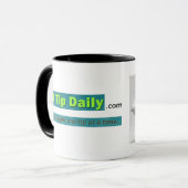 B&W Mok Hamster Weightlifter (Voorkant links)