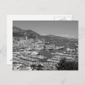B&W Monaco Briefkaart (Voorkant / Achterkant)