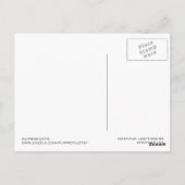 B&W - Montauk Lighthouse - Post Card 2 Briefkaart (Achterkant)