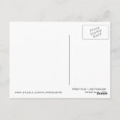 B&W - Montauk Lighthouse - Post Card Briefkaart (Achterkant)