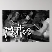 B&W Multoc-Poster Poster (Voorkant)