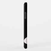 b/w muzieknotitie aanpasbaar Case-Mate iPhone case (Achterkant/rechts)