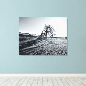 B+W Namib Desert Tree Canvas Afdruk (Insitu (Houten vloer))