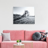 B+W Namib Desert Tree Canvas Afdruk (Insitu (Woonkamer))