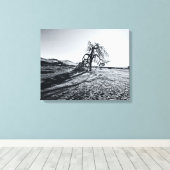 B+W Namib Desert Tree Canvas Afdruk (Insitu (Houten vloer))