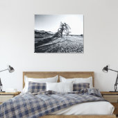 B+W Namib Desert Tree Canvas Afdruk (Insitu (Slaapkamer))