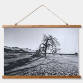 B+W Namib Desert Tree Hangend Wandkleed (Voorkant)