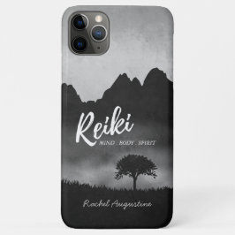 B&W Natural Reiki Master Yoga Mediation instructeu Case-Mate iPhone Case