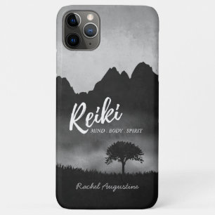 B&W Natural Reiki Master Yoga Mediation instructeu Case-Mate iPhone Case