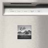 B&W Natural Reiki Master Yoga Mediation instructeu Magneet (Insitu (Vaatwasser))