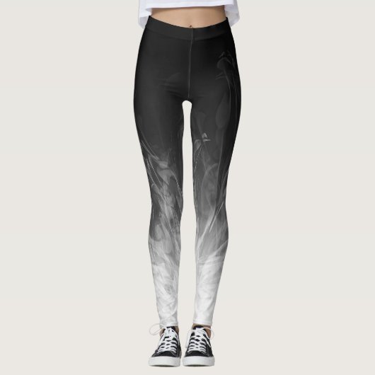 B&W Organic2 - Leggings (Voorkant)