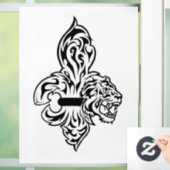 B&W ORIGINAL Fleur De Lis W/Mike Raamsticker (Huis)