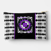 B&W paarse harten kloppen Etui (Achterkant)