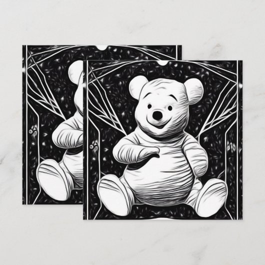 B&W  Pooh (Voorkant / Achterkant)