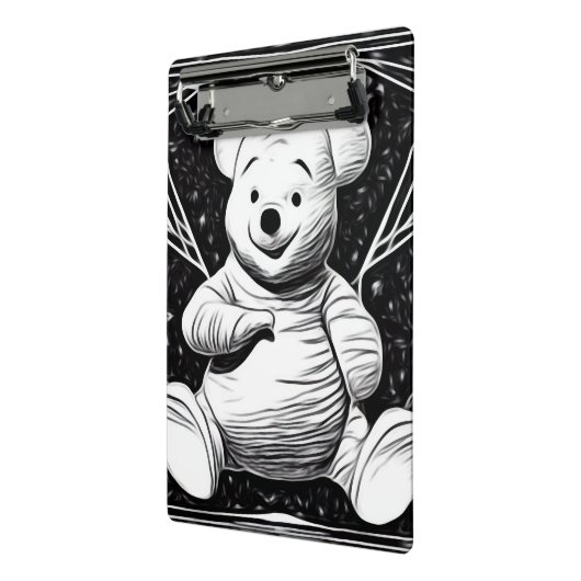 B&W Pooh Mini Klembord (Angled2)