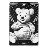 B&W Pooh Mini Klembord (Achterkant)