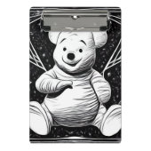 B&W Pooh Mini Klembord (Voorkant)