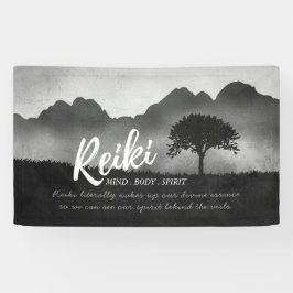 B&W Reiki Master Yoga Mediation instructeur Citate Spandoek