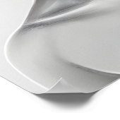 B&W Retro Art Deco  Bride & Groom Poster (Hoek)