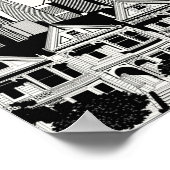 B&W San Francisco California Poster (Hoek)