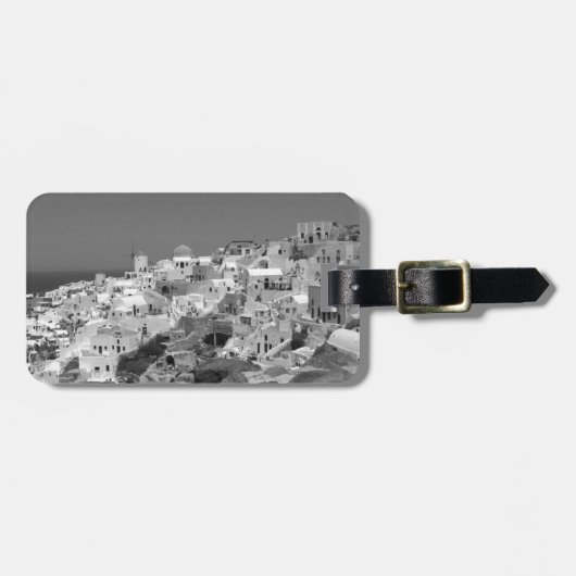 B&W Santorini 10 Bagagelabel (Voorkant horizontaal)