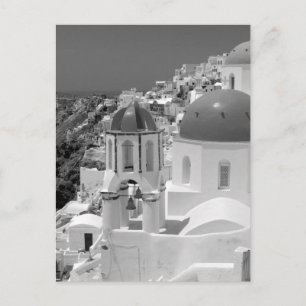 B&W Santorini 2 Briefkaart
