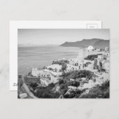 B&W Santorini 8 Briefkaart (Voorkant / Achterkant)