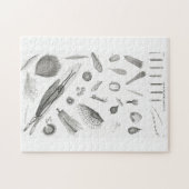 B&W Science Microbiology Magnification Microscopic Legpuzzel (Horizontaal)