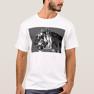 B&W Siberian Tiger T-shirt