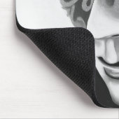 B/W Silver Flair Mousepad Muismat (Hoek)