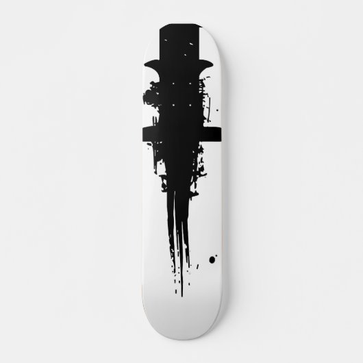 B&W SKATEBOARD (Voorkant)