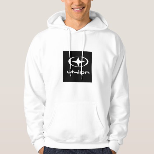 B&W STAR UNION DESIGN OP MANNEN HOODED SWEET SHIRT (Voorkant)