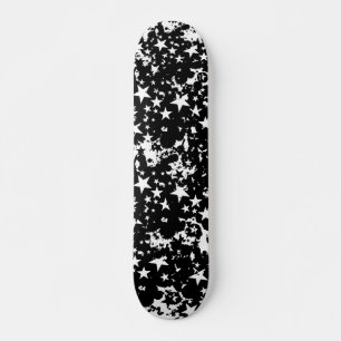 B&W ster Graffiti Skateboard