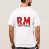 B&W StSlv RM T-shirt (Achterkant)
