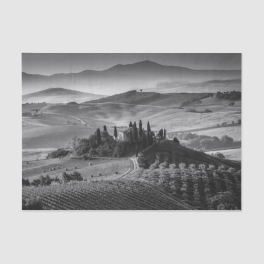 B&W Toscane Tissuepapier (Voorkant)