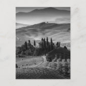 B&W Toscanië Briefkaart (Voorkant)