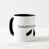 B & W Urbanetectonics Koffie Mok (Voorkant links)