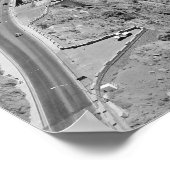 B&W-uurdam 3 Poster (Hoek)