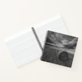B&W-veld voor gerst Notitieboek (Binnen)